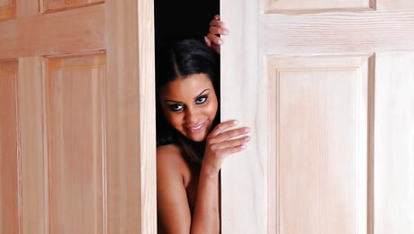 Alluring milf lesbians Christie Stevens and Mary Jean licking each others pussies during hot lesbian sex 